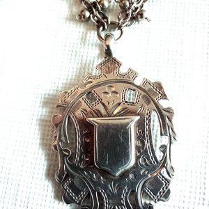 Necklace silver pendant B&Co